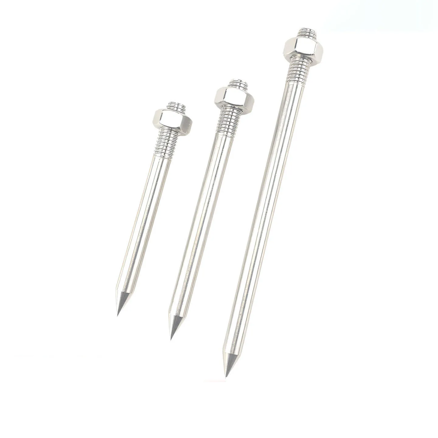 10PCS 304 Stainless Steel Pipe Clamp with Threaded Rod M6 M8 M10 M12 Wall Mount Pipe Clip