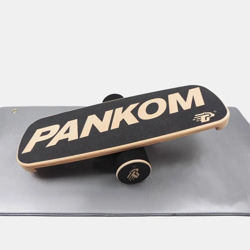 

Wooden balance board ski core balance training board Solid wood veneer Adult trainer Sensory system Indoor home fitness board