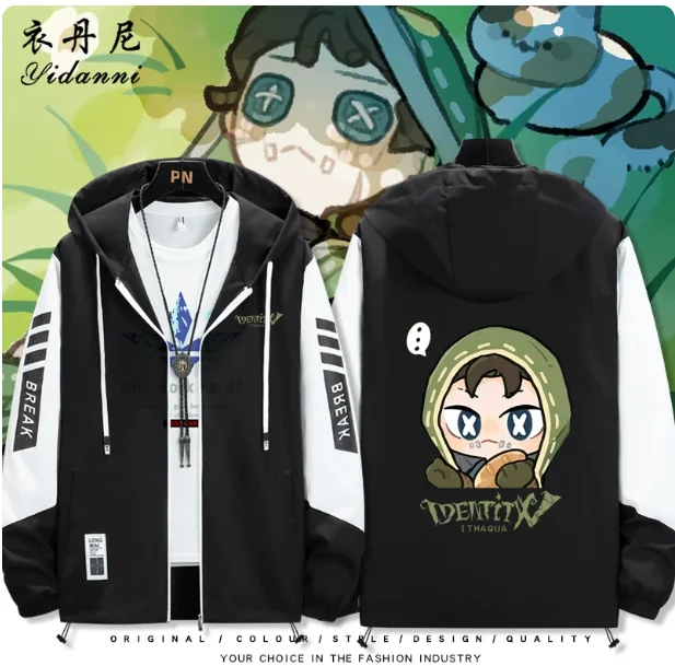 

Anime Identity Ⅴ Aesop Carl Hooded Hoodie Cosplay Autumn Winter Men Women Coat Loose Jacket Tops YDN