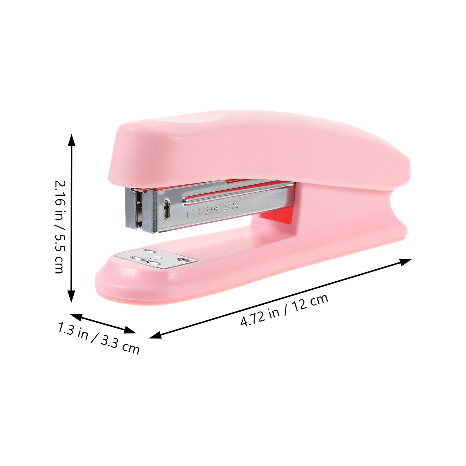 

Mini Metal Stapler for Office Classroom Compact Portable Handheld Desk Essentials Supplies Bulk Hand Stapler