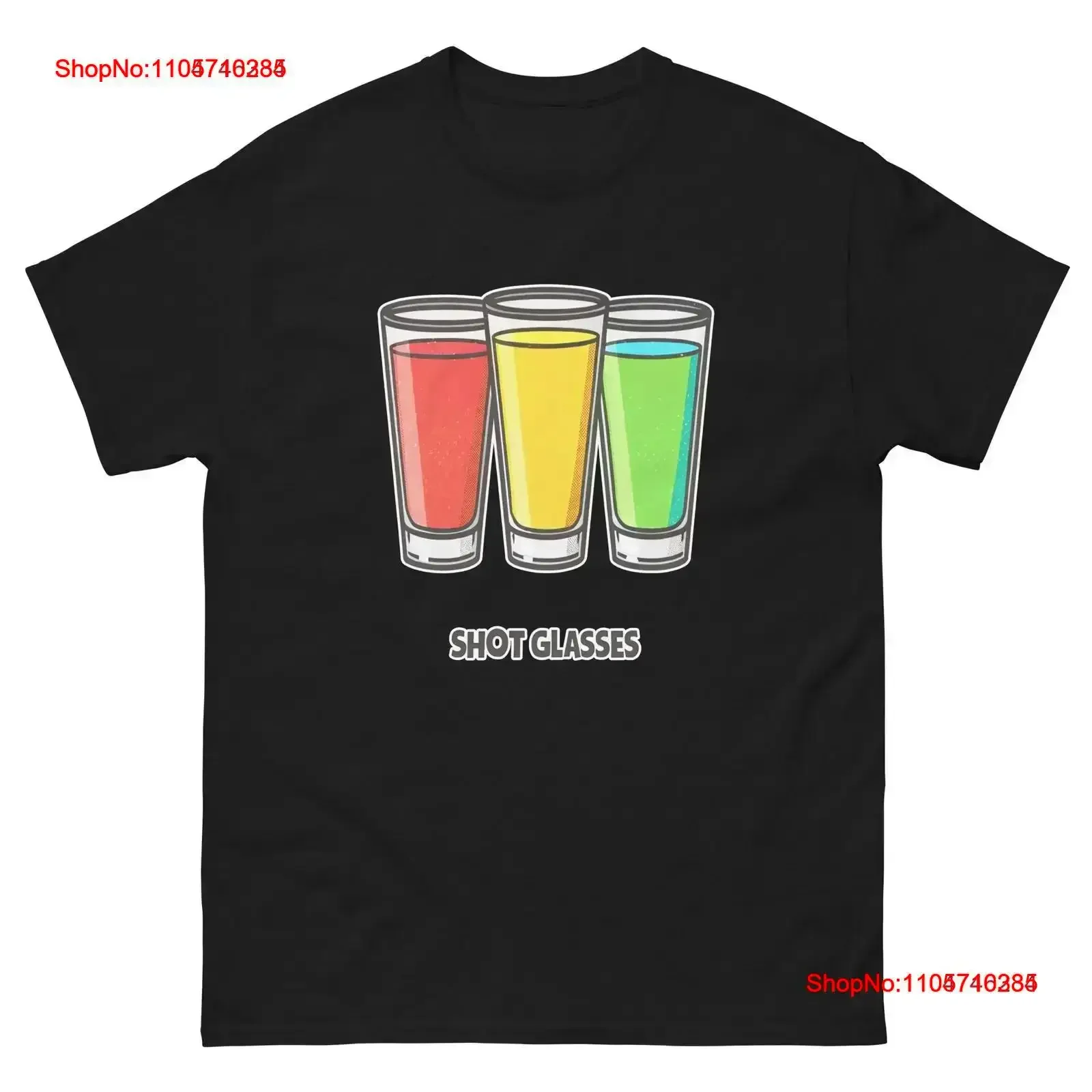 Shot Glasses Party Supplies Items Birthday Event T Shirt vintage Washed fashion Stretched Slightly graphic vintage Washed