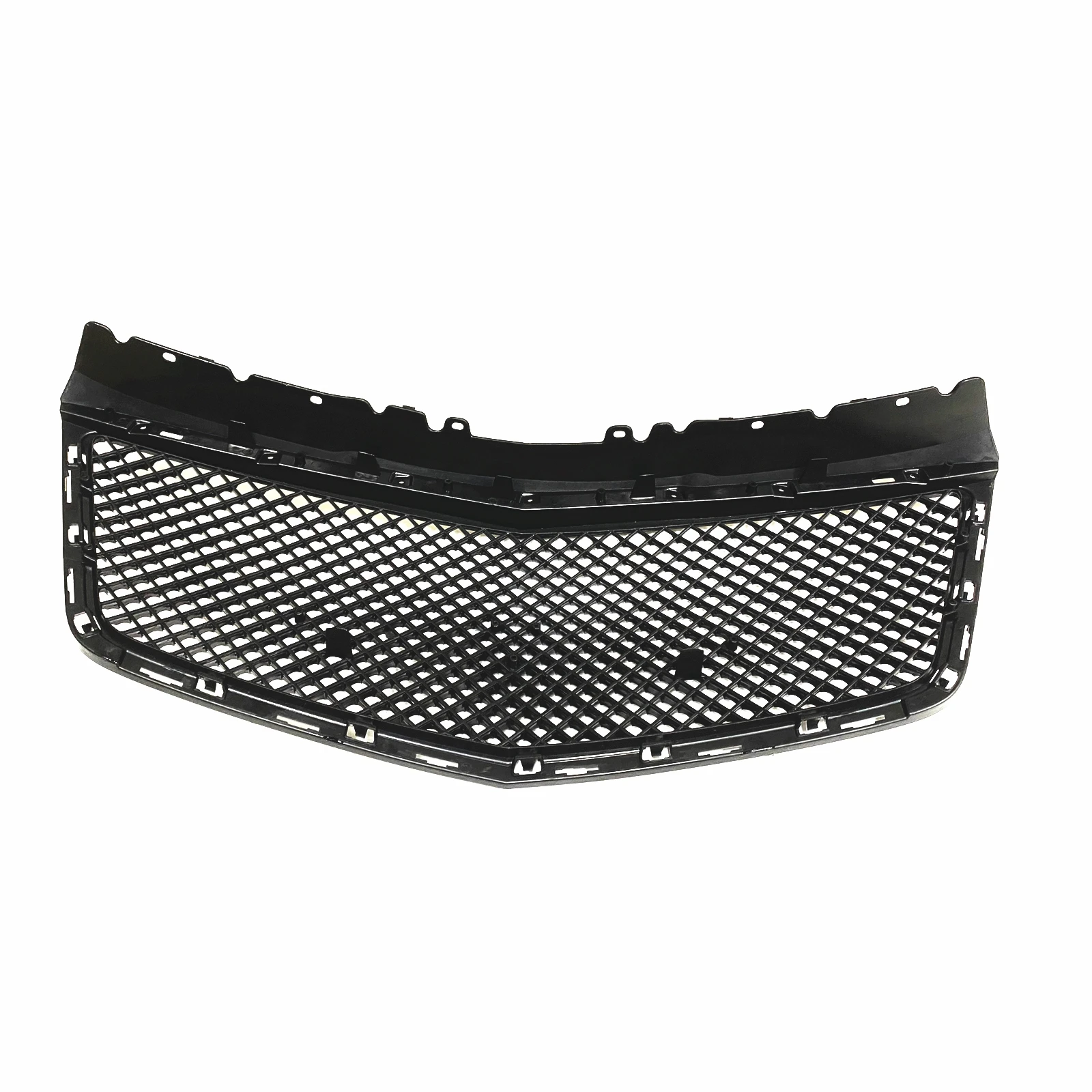 Front Grille For Cadillac CTS Sedan 4 Door 2014 2015 2016 2017 2018 2019 Black Honeycomb Style Car Upper Bumper Hood Mesh Grill