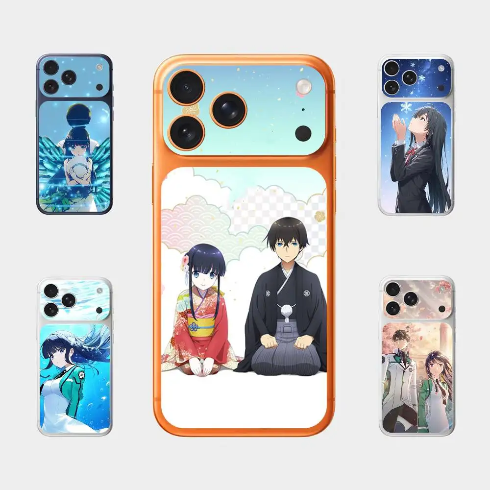 

T-Tatsuya Shiba Miyuki Shiba Back Cover Decal Sticker For Iphone 17 Pro Max Skin Sticker Back Protective Decorative Stickers