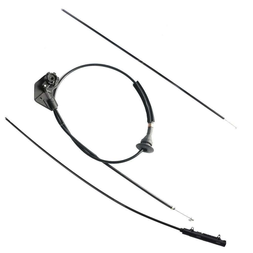 

AU16-3PCS Engine Hood Release Bowden Cable Wire For BMW X5 E53 2000-2007 51238403219