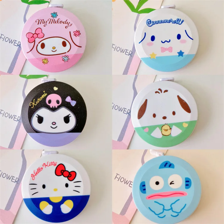 

Cute Kuromi Measuring Tape Portable Automatic Retractable Soft Tape Measure for Body Clothes