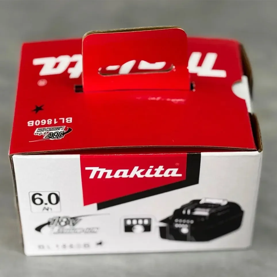 

2026 Genuine Makita 18V 6.0Ah Powerful long-lasting Rechargeable Battery+electric drill+charger ,For Makita Power Tools