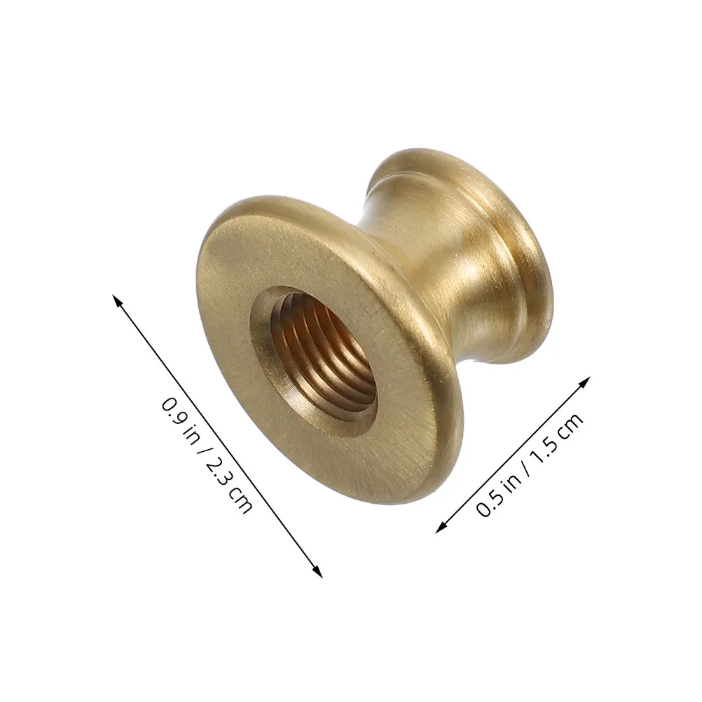 ข้อต่อโคมไฟทองเหลืองรูปตัว T แบบเกลียว 2 ชิ้น สำหรับโคมไฟตั้งโต๊ะและติดผนัง ติดตั้งง่าย อุปกรณ์ซ่อมแซม