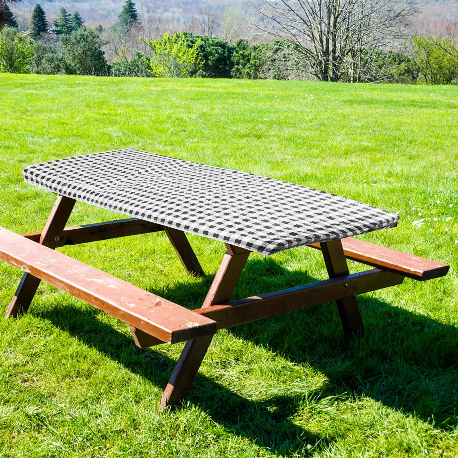 

Waterproof Tablecloth PVC Flannel Camping Accessories Picnic Home Cover Outdoor Adventure Hiking Practical Use Stylish Look