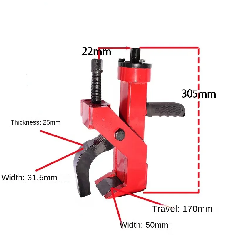 Tire Peeler Artifact Portable Picker Forklift Special Manual Press Machine Simple Remover Manual Tire Press Simple Tire Remover