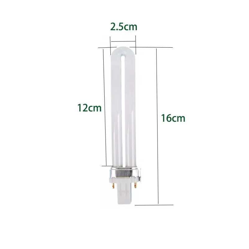 Replacement AC 220V-240V 9W Led UV Lamp for 818 Modle Curing Dryer Nail 36W Nail Gel Lamp Manicure Machine