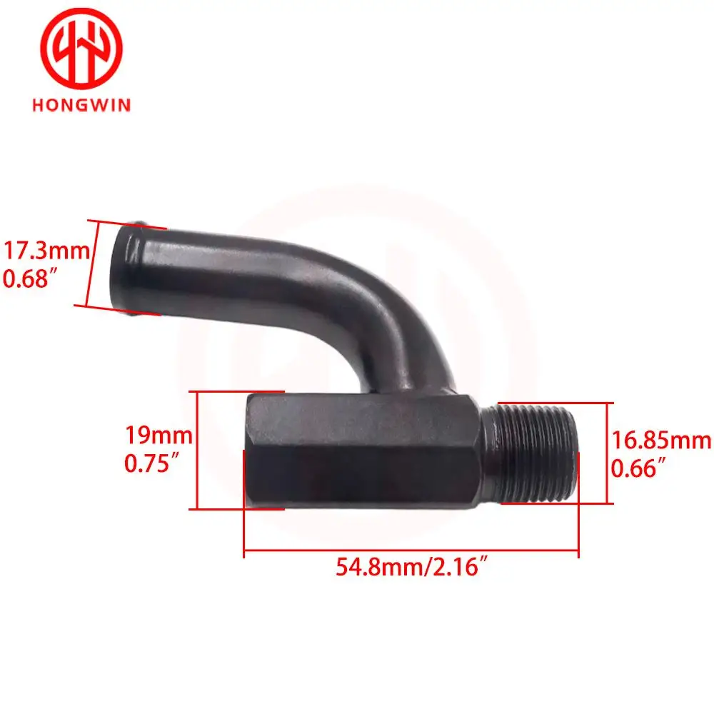 1PC Engine Coolant Water Joint Pipe Flange OEM 22125-42000 22125-42001 22125-42271 For Hyundai Starex H-1 Terracan Sonata Kia