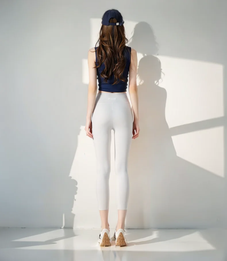 طماق النساء رفع نحيل Leggins الركض سريعة الجافة مايكرو القرن تنفس الموضوع Pantalones الربيع لامعة السيدات بسيطة