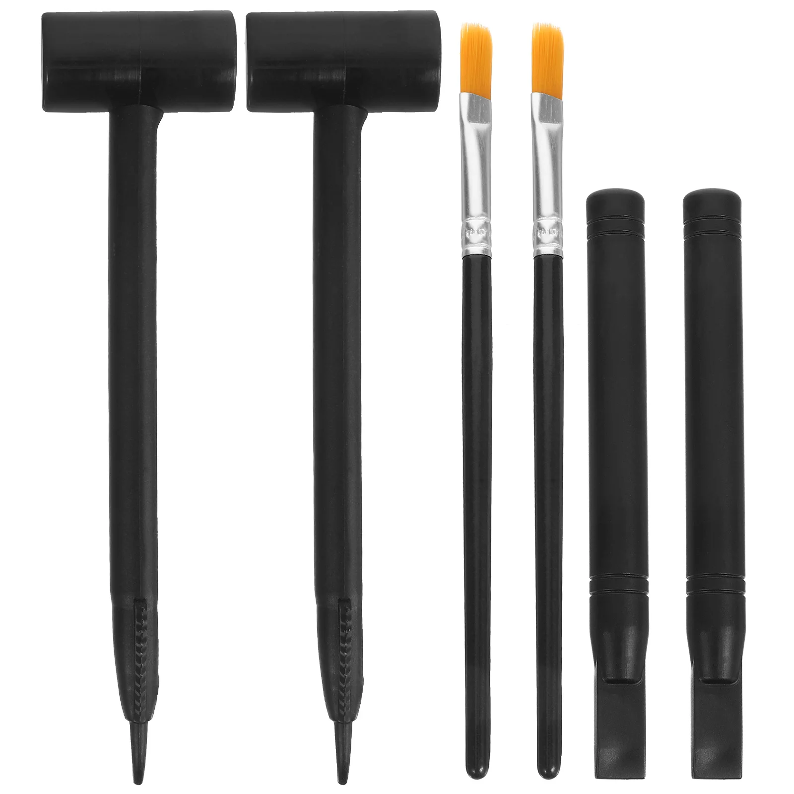 2 Sets Excavation Tool Kids Toys Kit Dig For Gemstones And Crystals Rubber Archaeological Child