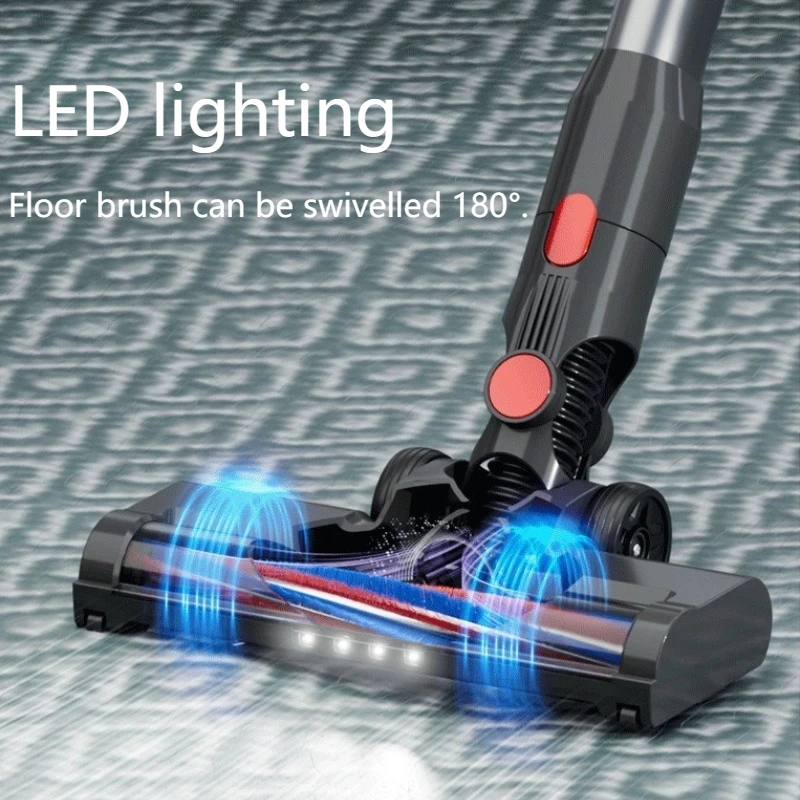 Dry Wet 2 in 1 Cordless Handheld Vacuum Cleaner,28kPa,touchscreen,Removable Battery,brushless Motor Vacuum Cleaner for Car Home