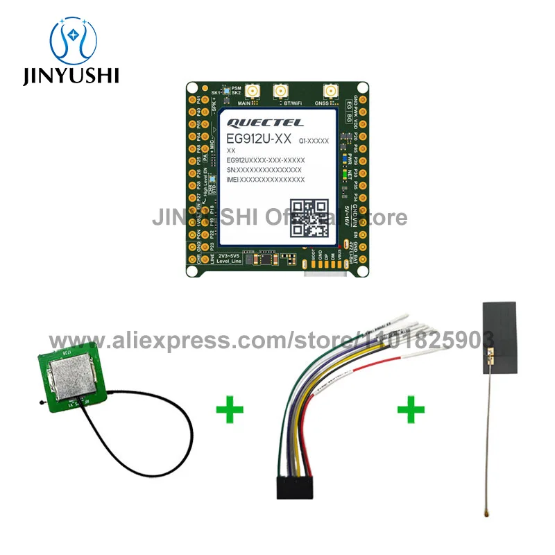 Quectel EG915U-EU EG912U-GL BG95-M3 Cat1 Module Core Development Board GNSS Position Compatible EG91 EG95 BG96