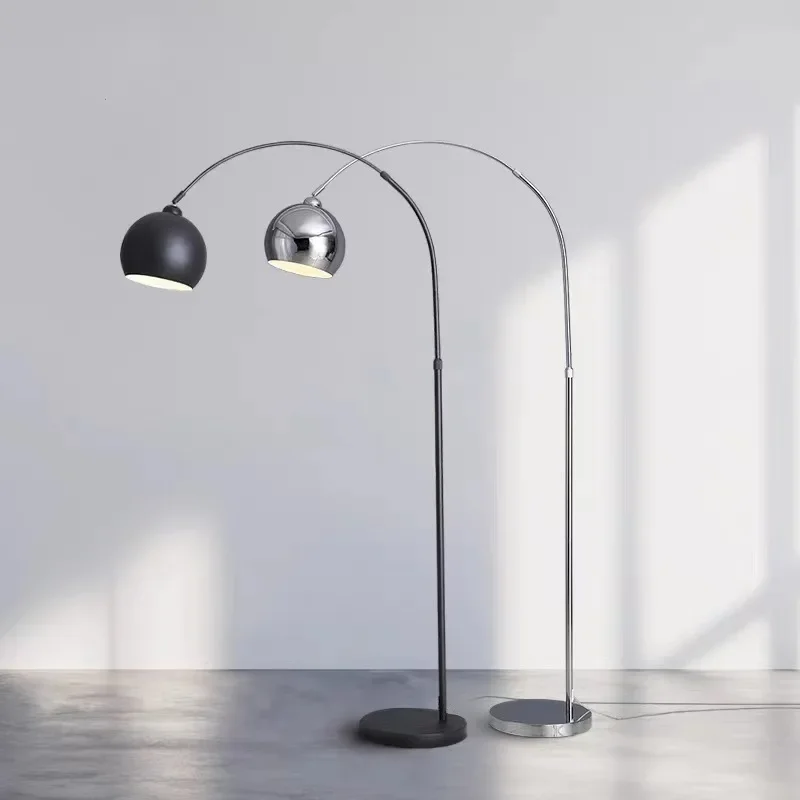 

2025 Italian Light Luxury Fishing Floor Lamp Nordic Living Room Simple Modern Design Bedroom Sofa Side Standing Lights