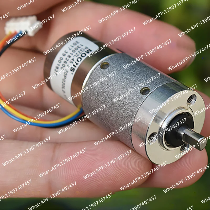 All-metal gear planetary reduction two-phase four-wire precision 22MM stepper motor 1:45.2
