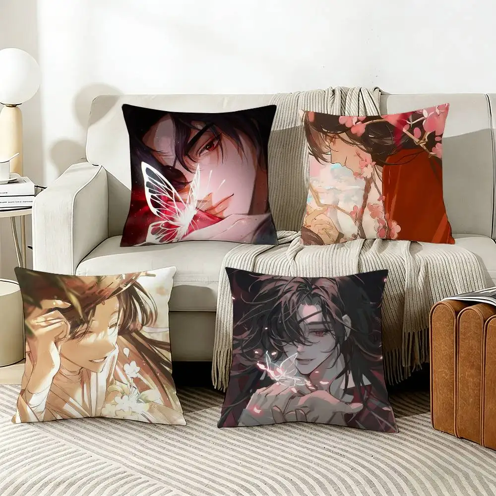 

H-Heaven officials B-Blessing Various Sizes Square Pillow Case For Car Home Bedchamber Decor