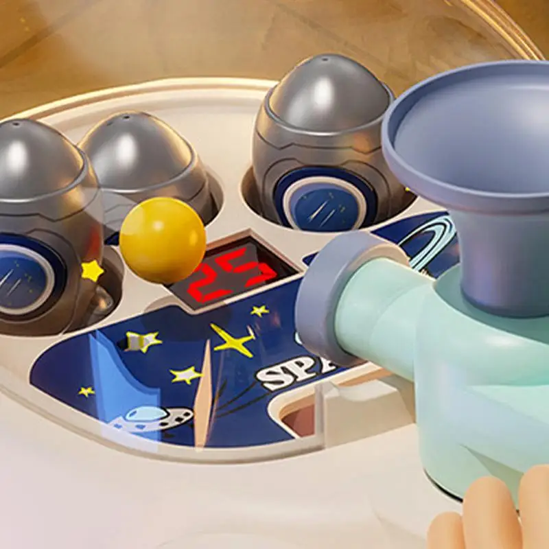 Pinball Machine Spaceship Shaped DIY Pinball Game Puzzle-Model Building Kits Learn Concepts Through Play Action And Reflex Game