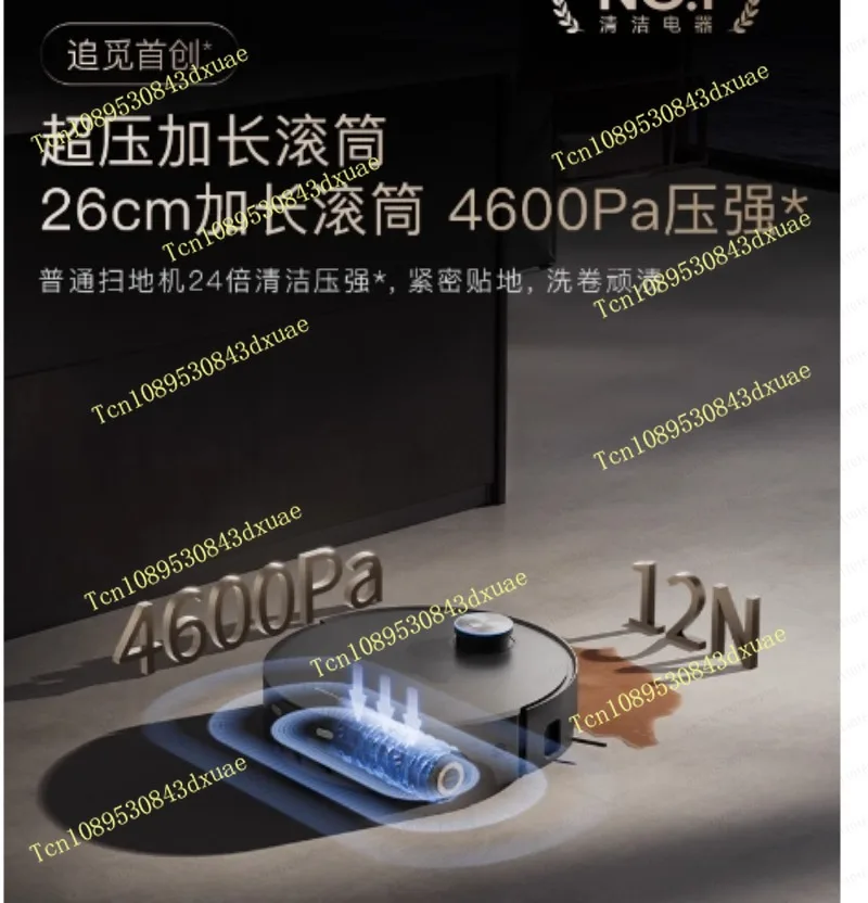 X50 Pro Robot Vacuum and Mop, with 3-Lift System, Real-Time Water Wash & Self-Cleaning, All-in-One Smart Cleaning