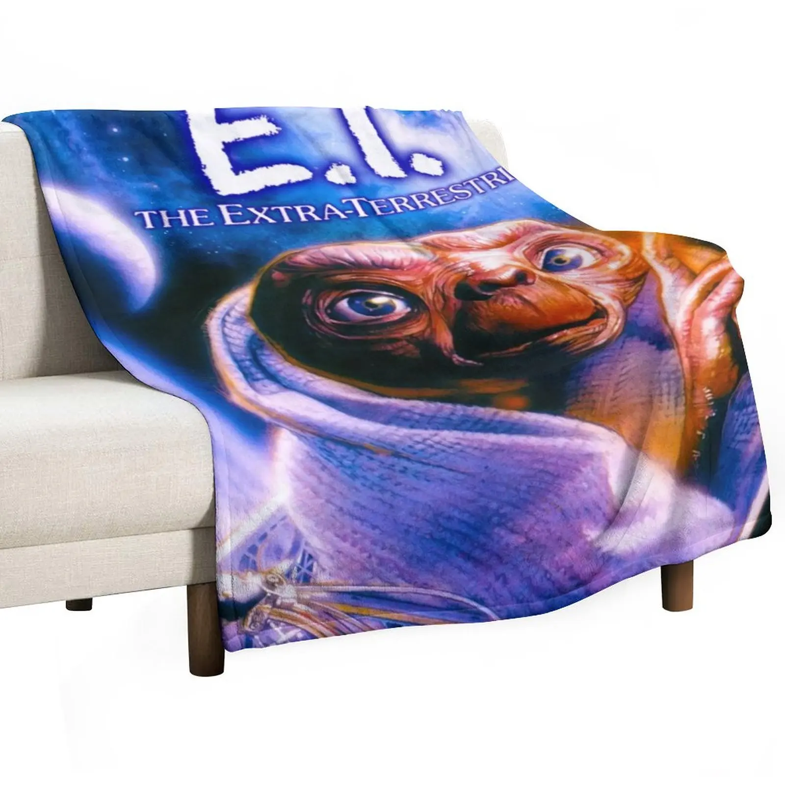 

E.T. The Extra Terrestrial (1982) Movie Throw Blanket warm for winter Softest Thermal Summer Beddings Blankets