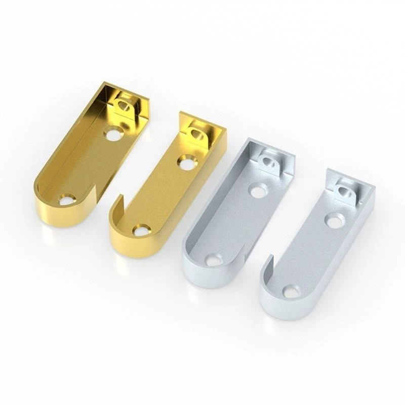 Easy Installion Wardrobe Rod Socket Convenient for Various Decoration Styles W91B