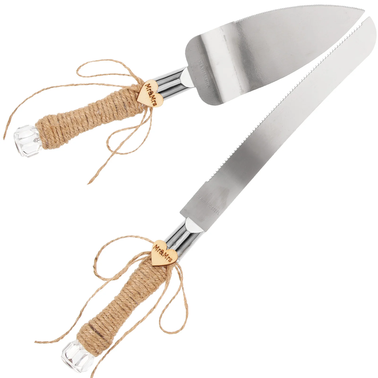 

2pcs Wedding Stainless Steel Rope H Cutting Party Supplies Tool for Party Supplies Festival Gift