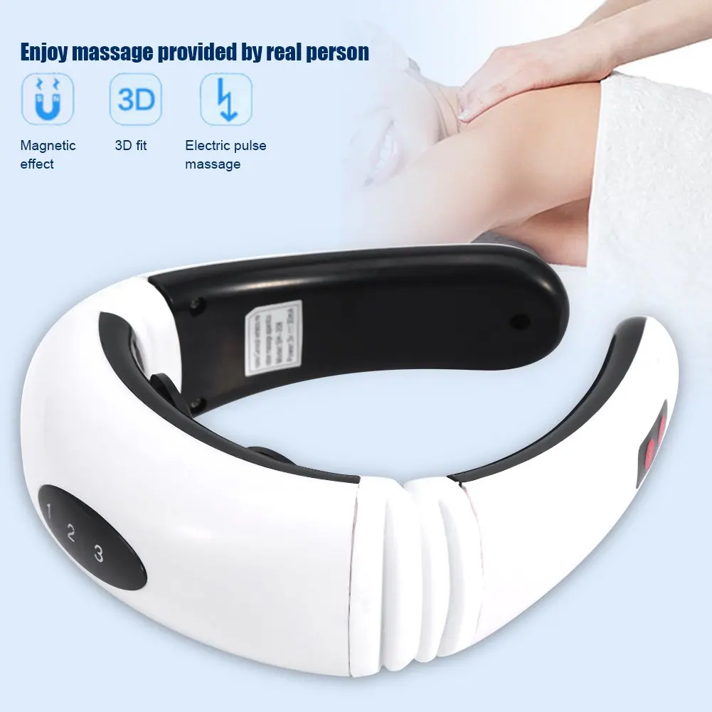 Multi functional cervical massager for household intelligent electric shoulder and neck massager to relieve fatigue