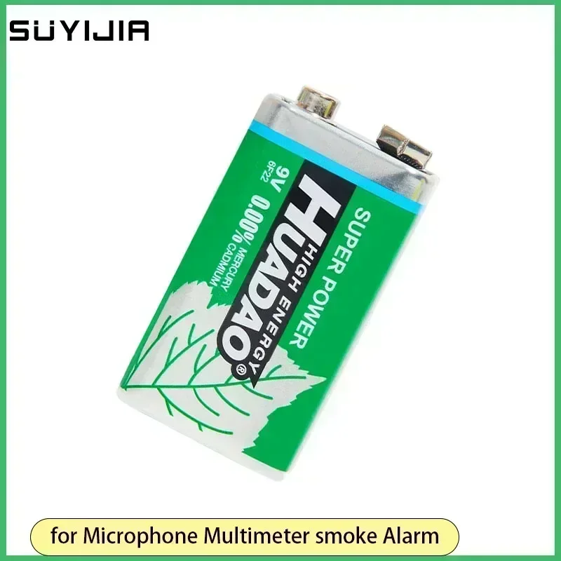 Brand New High Quality 6-20 Disposable Alkaline Batteries, Multimeter, Siren, Microphone, 6F22, 9 V, 9 Vr