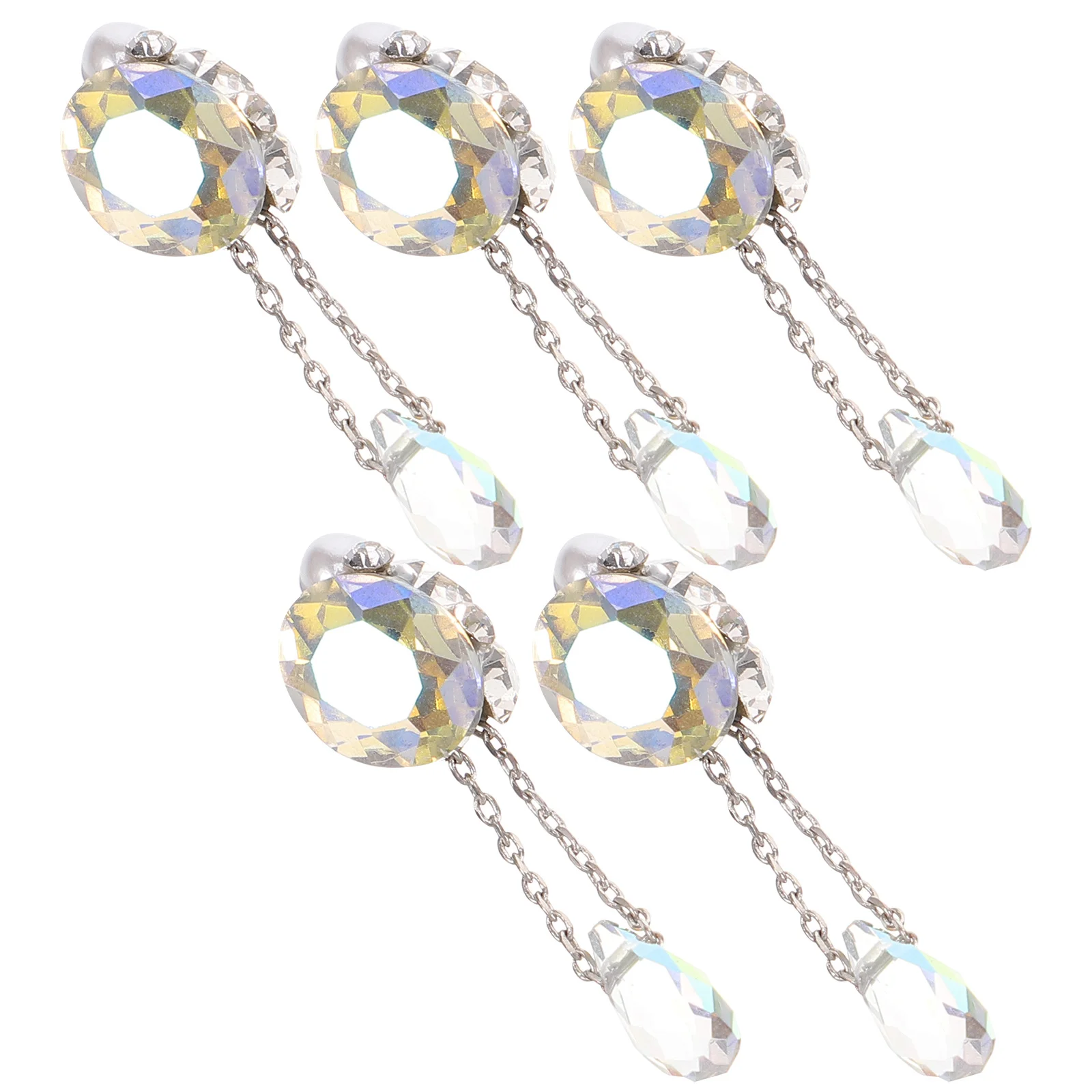 5 pièces pendentif ongles bricolage breloques strass manucure ornement créatif Nail Art accessoires manucure ornement ongle bricolage décor