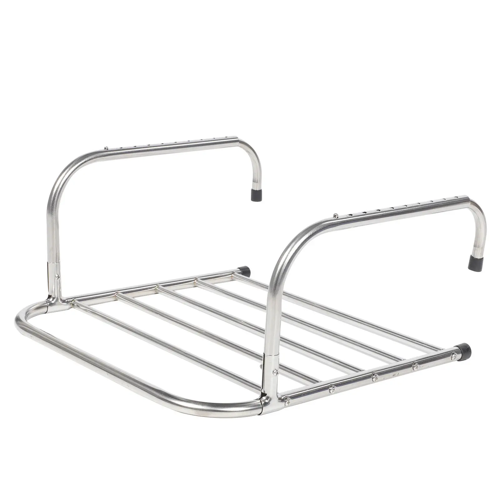 

1 шт. Складная телескопическая сушилка для белья из нержавеющей стали, подставка для хранения на подоконнике, ветрозащитная, антикоррозийная сушилка для одежды