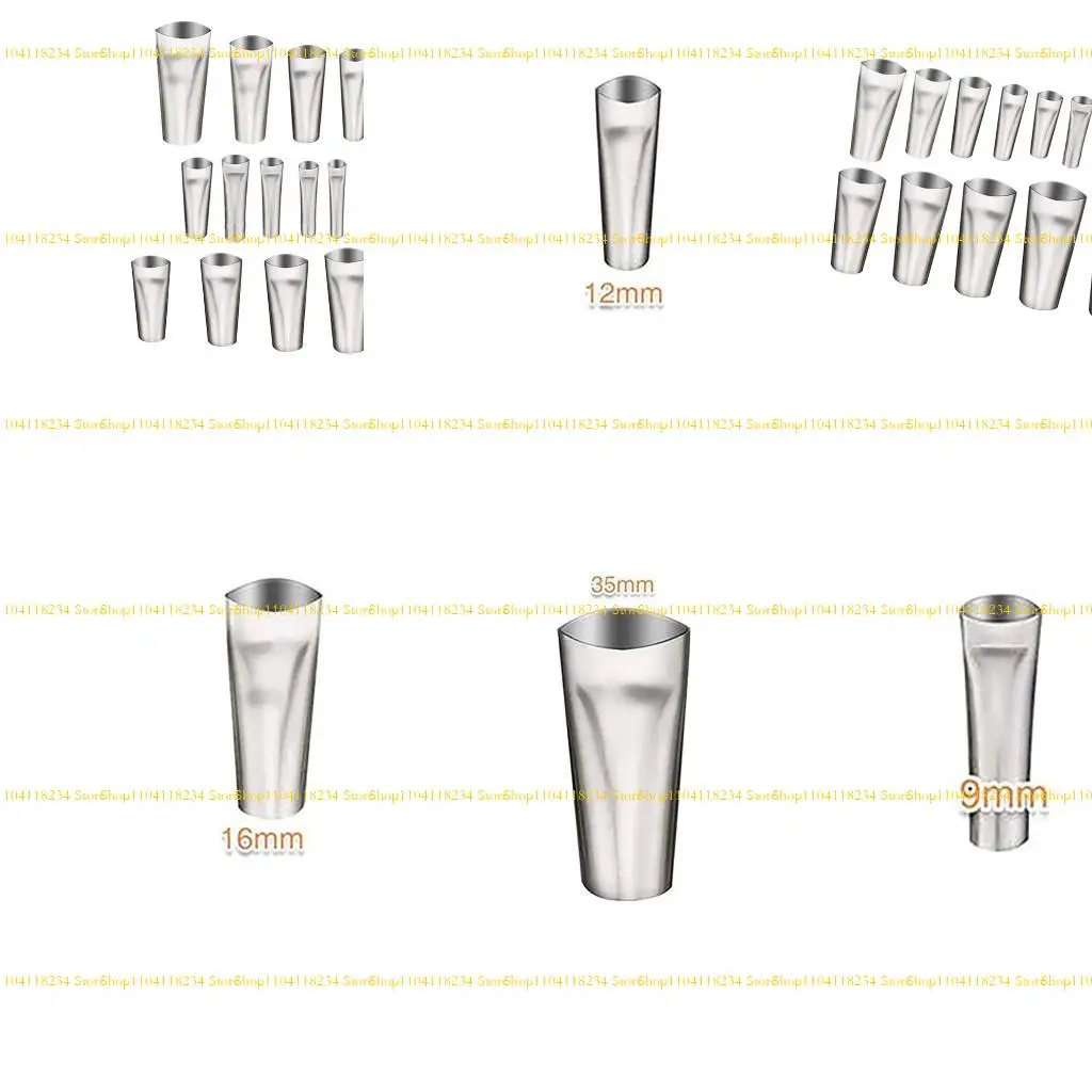 

P9FB Professional 14Piece Caulking Nozzle Set, Stainless Sealant Dispensing Tip for DIYer and Craft Smooth Sealing Experience