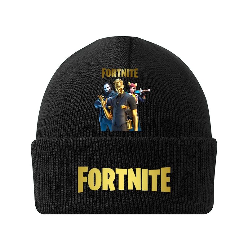FORTNITED Winter Hats for Women Men Beanies Knitted Solid Hat boy Autumn Female Beanie Caps Warmer Bonnet Ladies Casual Cap Gift