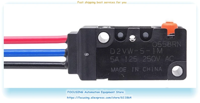 D2VW-01-2MS D2VW-5L2A-1M D2VW-5L2-1M D2VW-01L2A-1M Schalter Neu – Detail 2