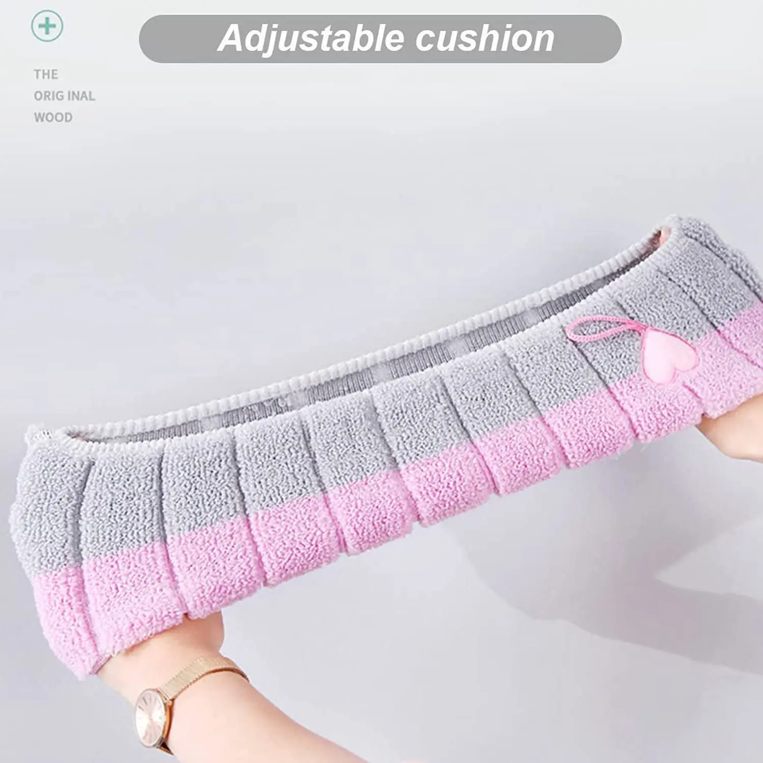 غطاء مقعد المرحاض للحمام العالمي، حصيرة كلوسيستول دافئة ناعمة مع مقبض، ملحقات وسادة غطاء المرحاض للحمام من القطيفة الناعمة