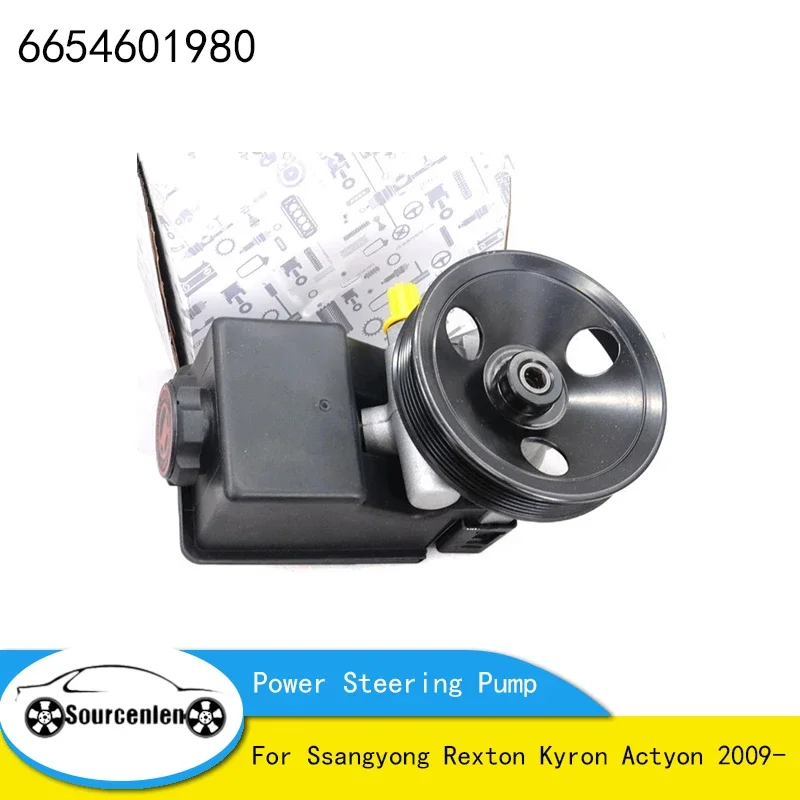 6654601980 Power Steering Pump for Ssangyong Rexton Kyron Actyon 2009-