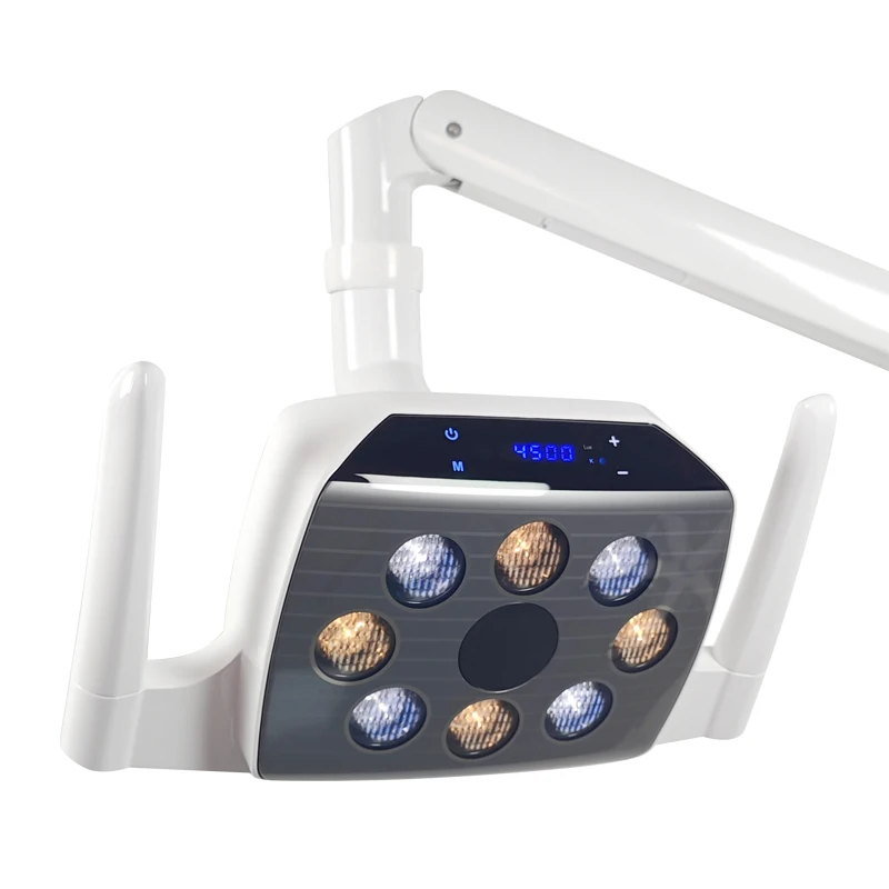 Dental Oral Operation Lamp Induction Sensitive Light 8 Light LEDs for Dental Unit Chair Equipment Teeth Whitening