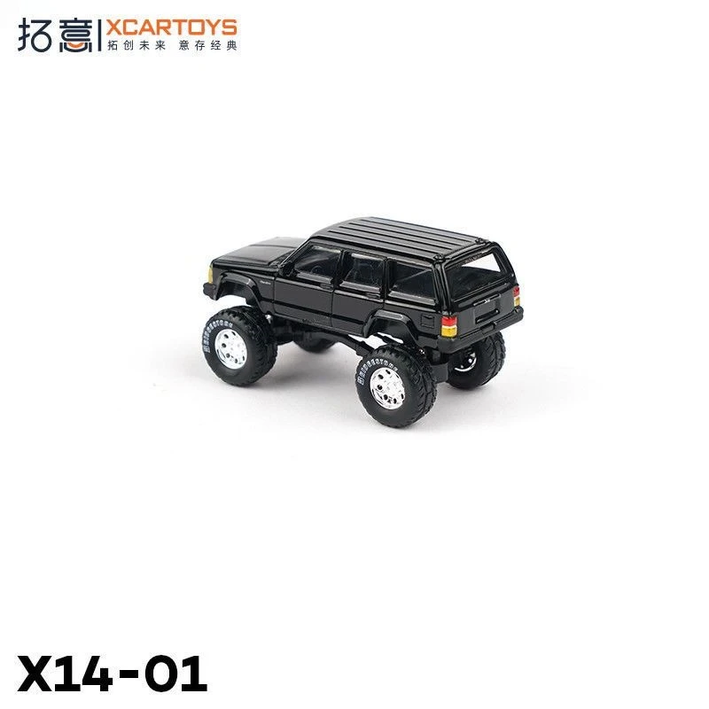

XCARTOYS 1/64 X14-01 Jeep Off Road Bigfoot Collection Ornament AlloyCar Static Model Mini Vehicles Children's Birthday Gift Toys