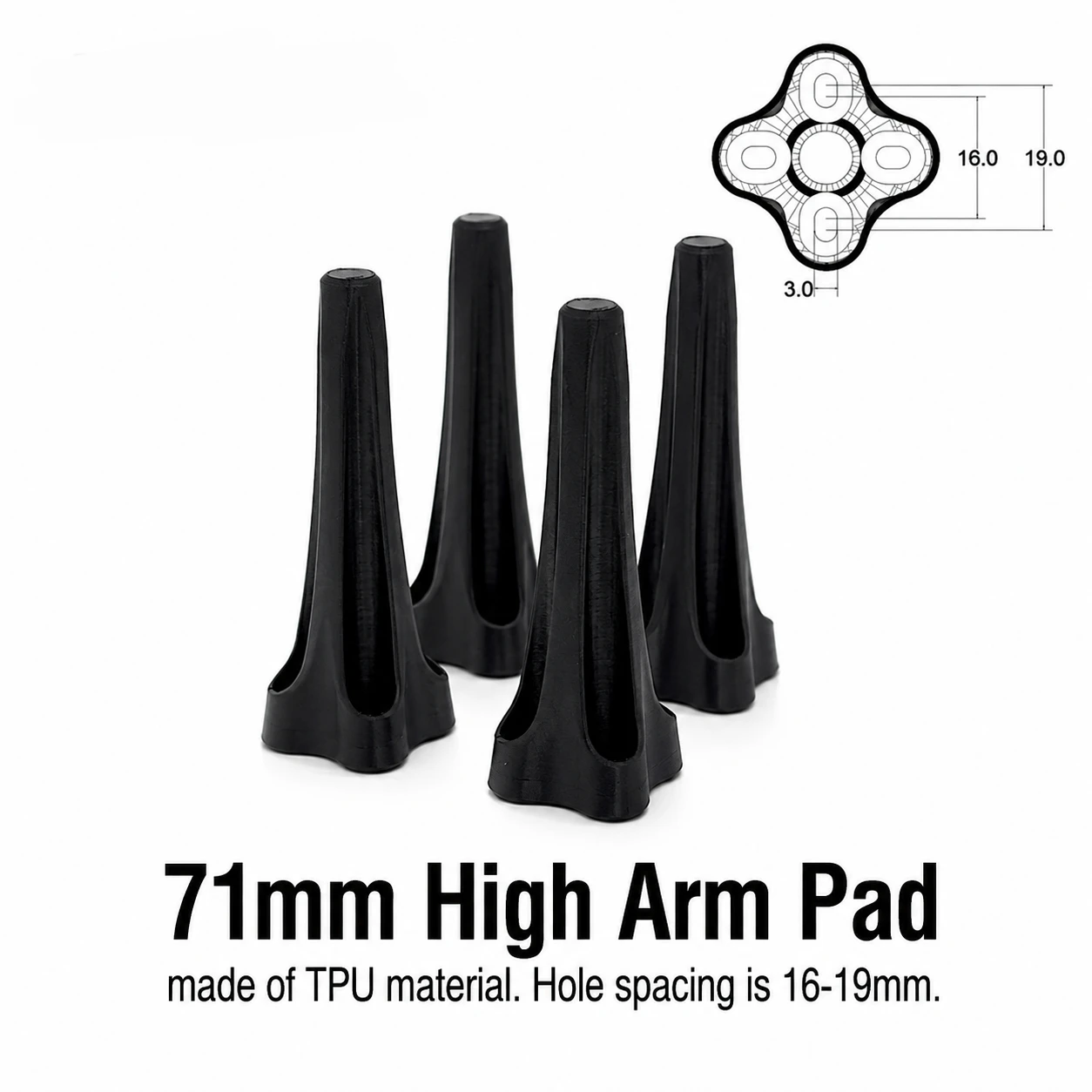 Drone Kit Long Range - 1 Set FPV 3D Geprinte TPU