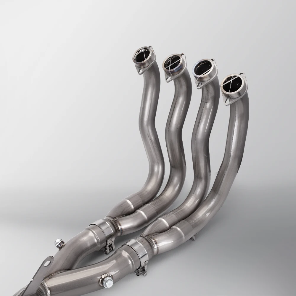 For YAMAHA R1 System Escape Slip On 51MM Front Tube Link Pipe Connect Original full Motorcycle Exhaust System