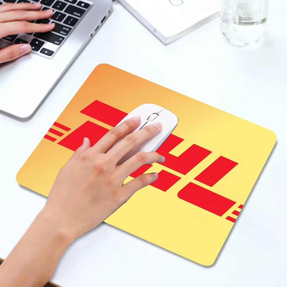 Global Express DHL Mousepad Small LockEdge Mouse Pad For Gamers Computer Desk Pad Rectangular Anti-slip Rubber