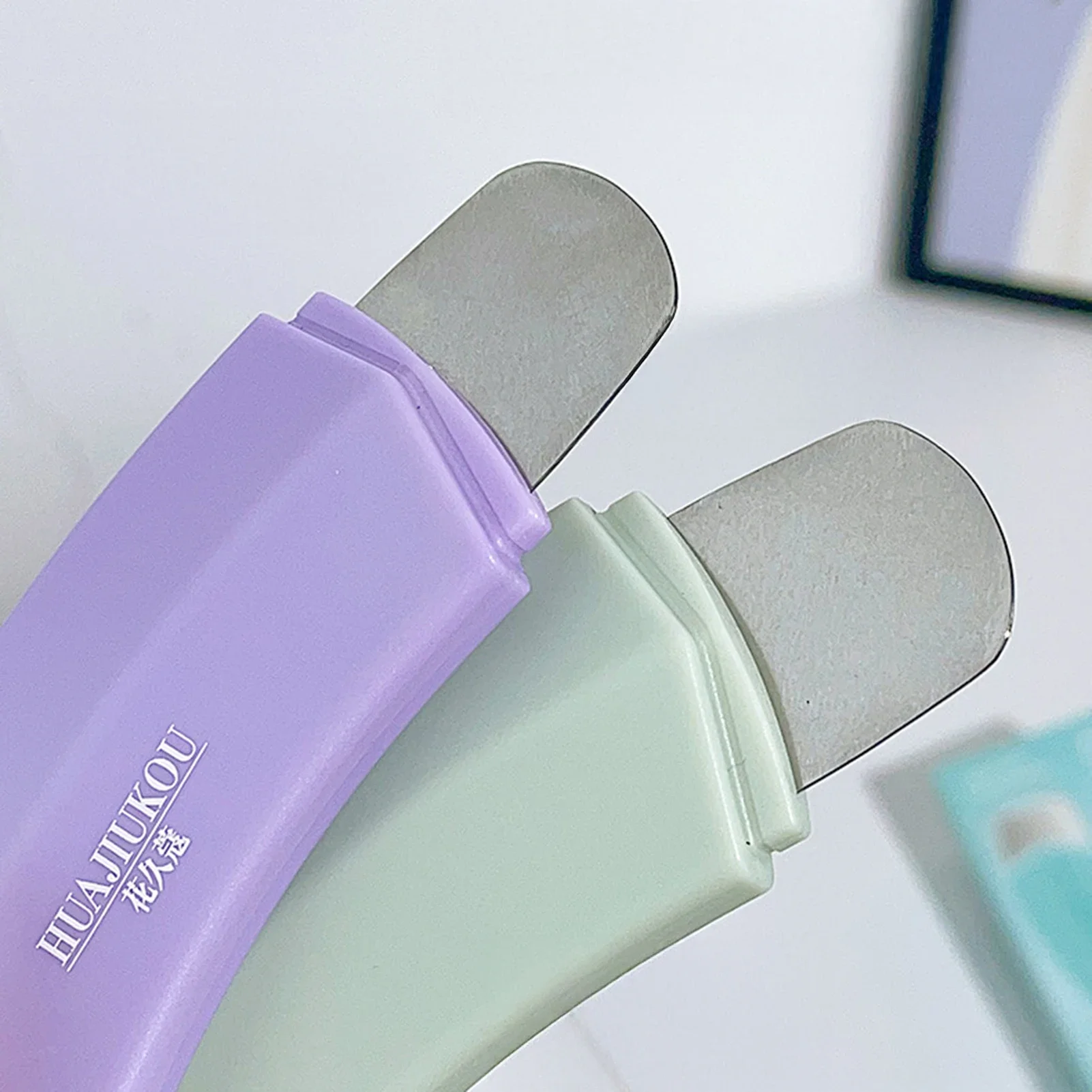 Outil d'élimination des points noirs et des points blancs, nettoyage en profondeur à Double tête pour le nez et le visage, nettoyeur de pores de la peau, outils de beauté pour soins de la peau