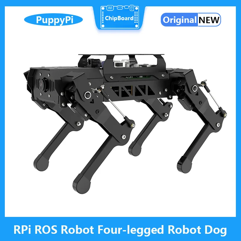 Raspberry Pi ROS Robot Four-legged Robot Dog PuppyPi Bionic 4-legged intelligent programming AI visual recognition Raspberry Pi