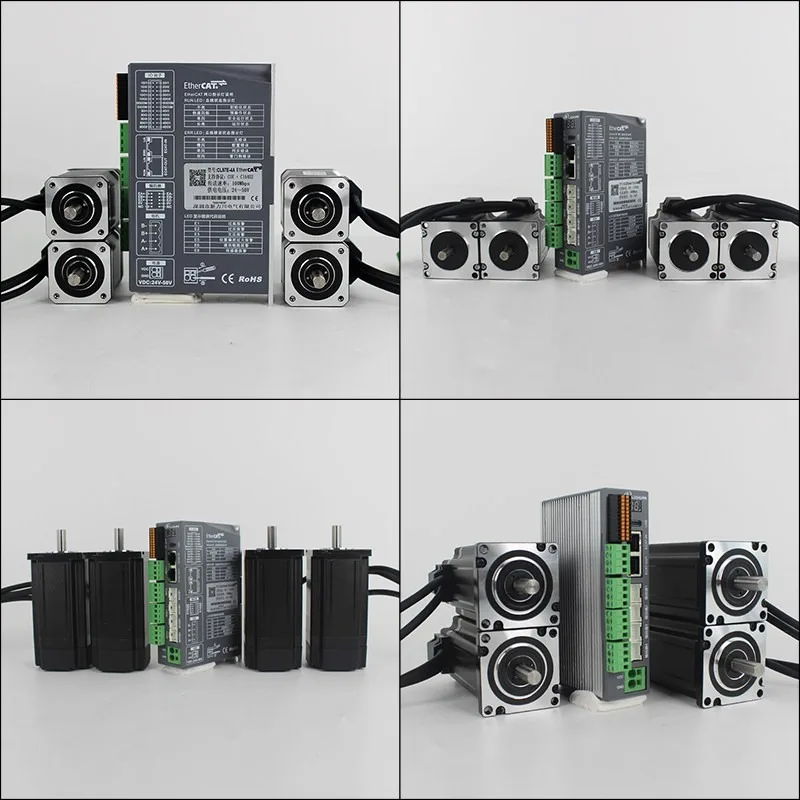 One to two/three/four multi axis stepper motor driver control open/closed loop 57/60/80 Ethernet