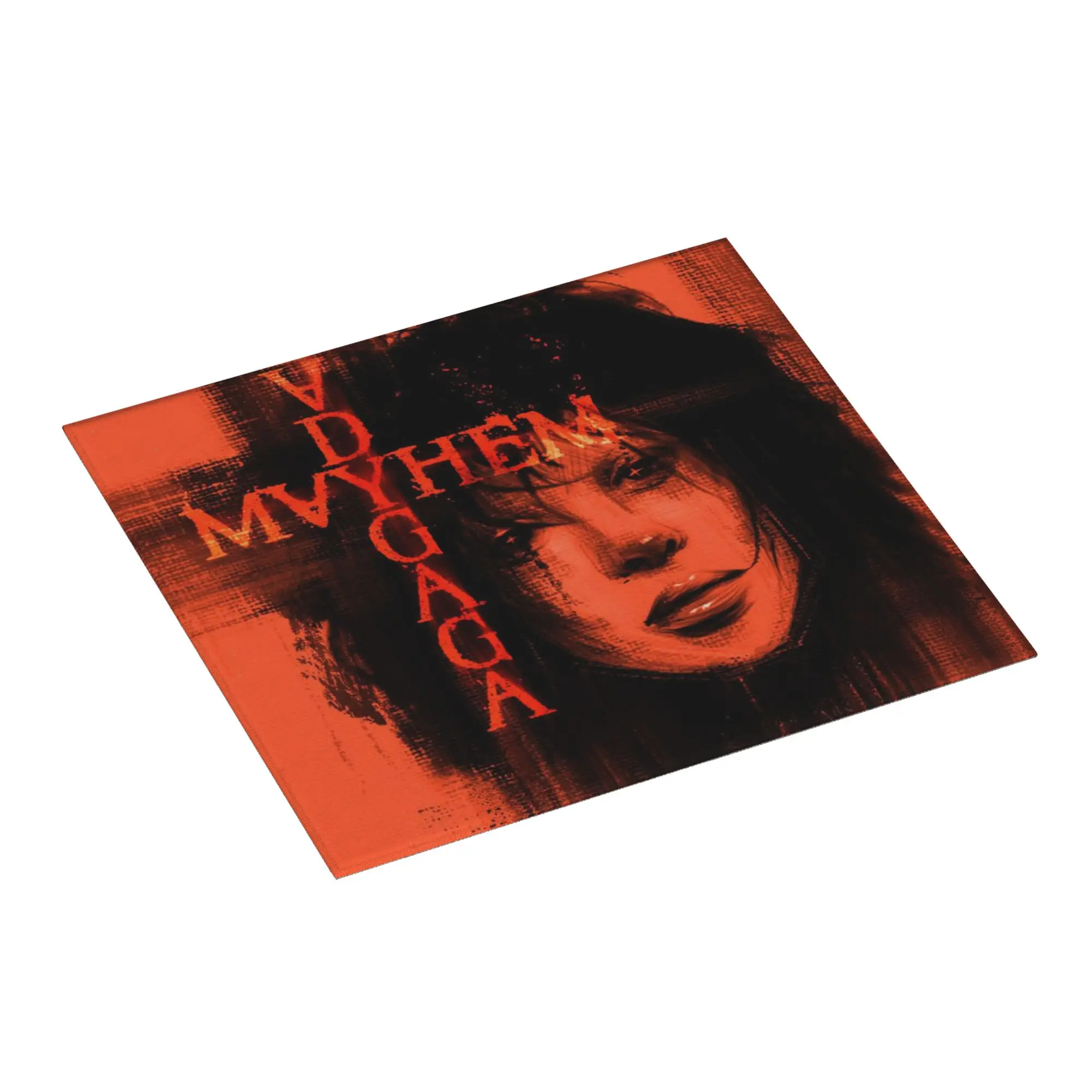 Drying Mat For Kitchen Lady Gaga Mayhem Music Singer Water Absorbent Waterproof Reusable  On Slip Kitchen Counter Protector Mat