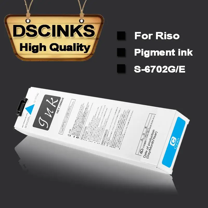 New!!! For Riso S-6701G Riso S-6701E S-6704G/E S-6703G/E Ink Cartridge For Comcolor 9150 3150 7150 7110 3110 Printer Without