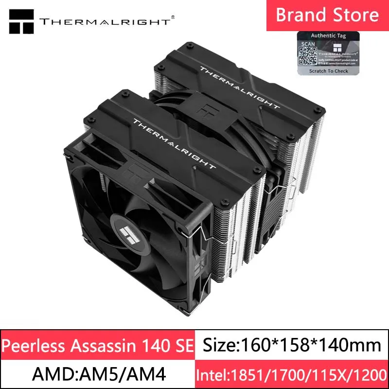 yZ[zThermalright Peerless Assassin 140 SE CPUN[[ fAPWMt@ _u^[ GAN[[ AM5 AM4 Intel LGA1851/1700/115X/1200Ή