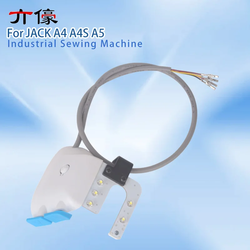 JACK A4 A4S A5 LED Reverse Switch Assy Original Fast Reversing Light with Cable Industrial Sewing Machine Parts 1403/1413003600