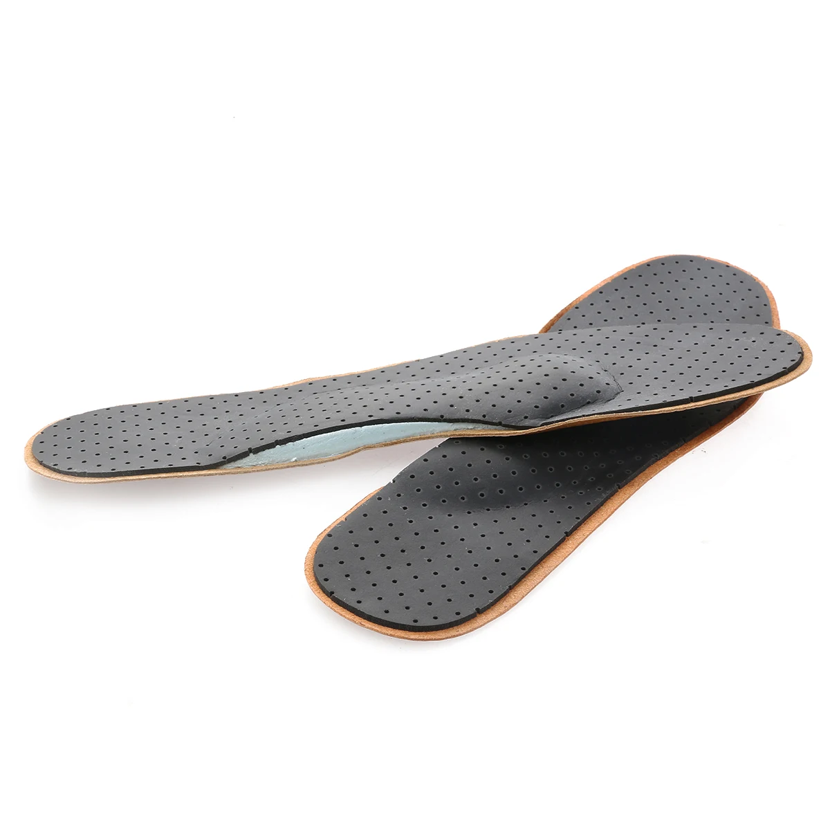

Soft Comfortable PU Shoe Cushions Sweat Absorbing Insoles Tailorable Foot Pads Brown Unisex Foot Care Mat
