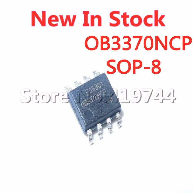 5PCS/LOT OB3370NCP OB3370CP SOP8 LED backlight power chip SOP-8  In Stock NEW original IC